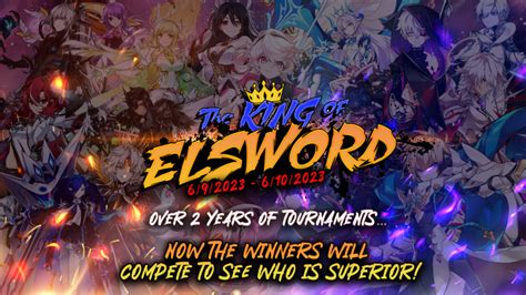 Elsword King Of Elsword Tournament Announcement Steam News