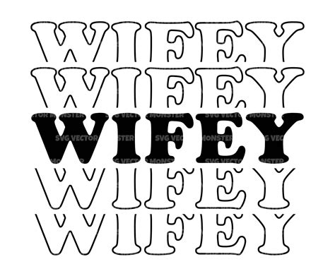 Stacked Wifey Svg Wife T Shirt Svg Marriage Svg Honeymoon Etsy Australia