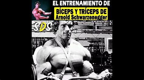 El Entrenamiento De Biceps Y Triceps De Arnold Schwarzenegger Youtube