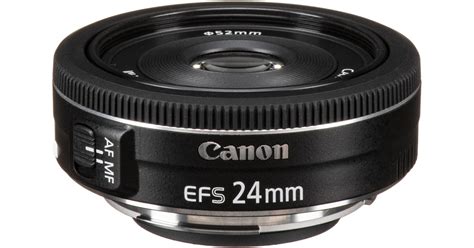 Canon EF S 24mm F 2 8 STM Lens 9522B002 B H Photo Video