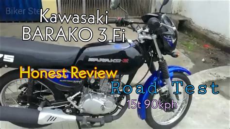 New Kawasaki Barako Fi Honest Review First Impression Youtube