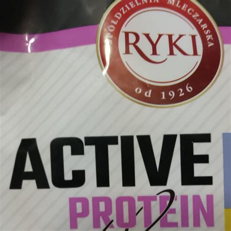 Active Protein Ryki Kalorie Kj I Warto Ci Od Ywcze Dine Fit Pl