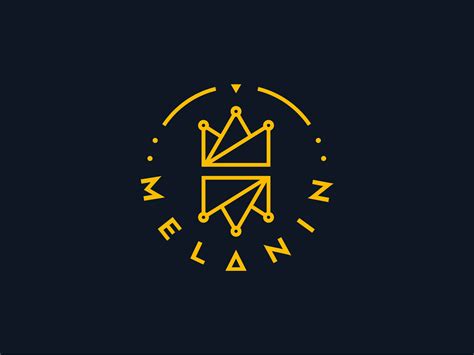 Melanin logo design and animation by Sulf on Dribbble