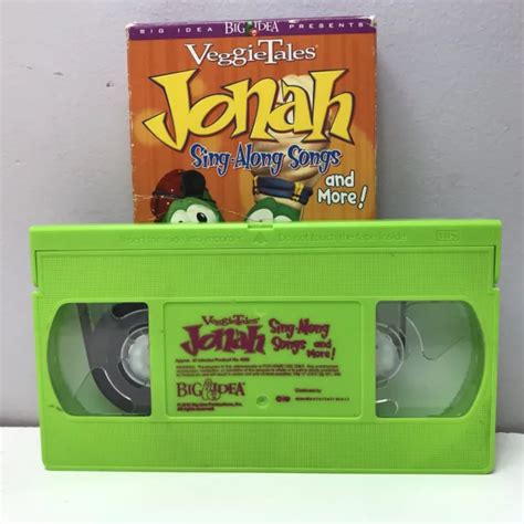 Bande Vid O Veggietales Jonah Sing Along Songs Vhs Acheter Obtenir