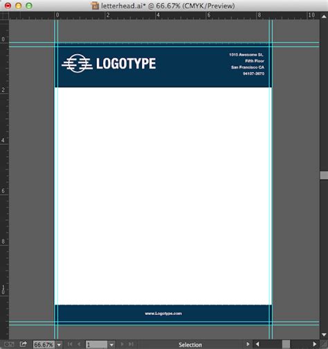 Convert Your Original Design Into A Microsoft Word Letterhead Template