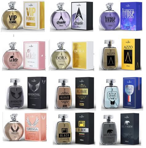 Kit 12 Perfumes Importados Contratipo Atacado Para Revender R 369 80