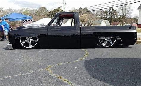 Chevrolet C10 Hot Rod Truck With Chrome Rims