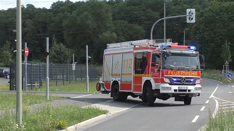 HLF 20 Hauptamtliche Feuerwehr Dinslaken YouTube