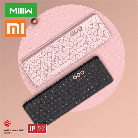 Xiaomi Miiiw Bluetooth Dual Mode Keyboard Keys Ghz