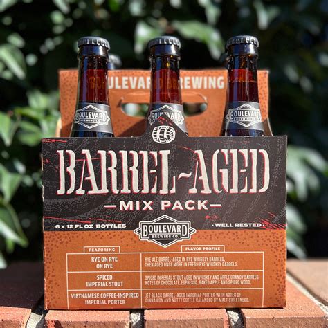 Boulevard R D Barrel Aged Mixed 6 Pack Dominion Wine And Beer Food