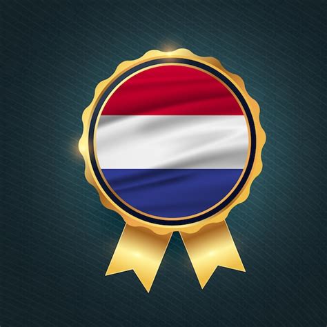 Premium Vector Free Vector France Flag Badge