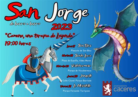 San Jorge y el dragón vuelven a cobrar protagonismo en los barrios