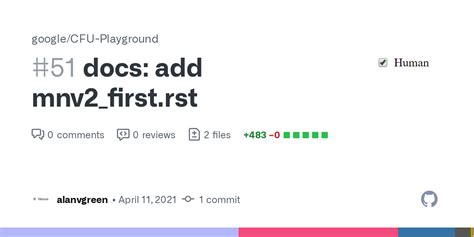 Docs Add Mnv2 First Rst By Alanvgreen Pull Request 51 Google CFU