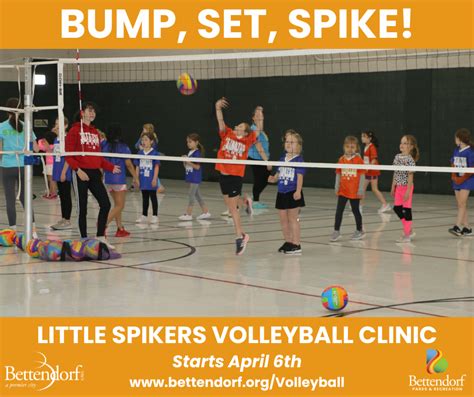 Little Spikers Volleyball Clinic - Bettendorf, Iowa Events