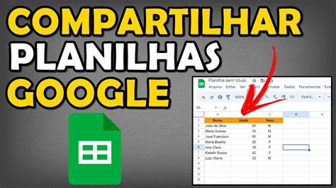 Compartilhar Planilhas Para Edi O Em Tempo Real Planilhas Google