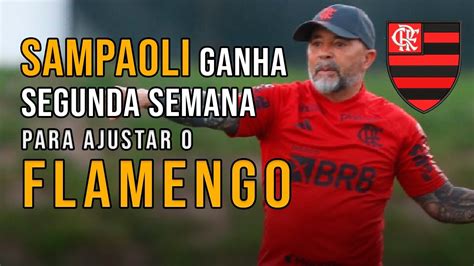 SAMPAOLI GANHA SEGUNDA SEMANA LIVRE PARA TREINO O TÉCNICO APROVEITA A