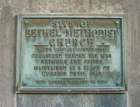 Site of Bethel Methodist Church – Horry County Historical Society