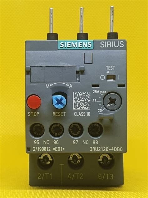 Relevador Térmico Siemens 3ru2126 4db0 Meses sin intereses