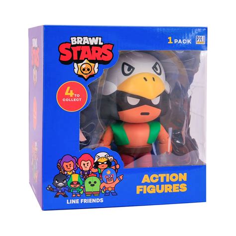 PMI Ltd Brawl Stars Action Figures 16 5Cm 1 Pack S1 BRW6500 Toys