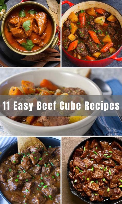 Best Beef Cube Recipes Easy Beef Stew Recipe More Dutchoven