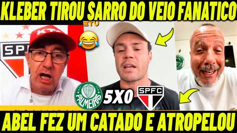 VÉIO FANÁTICO QUASE INFARTOU KLEBER REPRESENTOU O PALMEIRAS E JANTOU