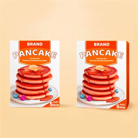 Custom Pancake Boxes, Printed Custom Pancake Packaging Wholesale