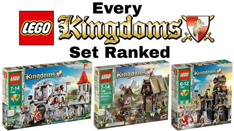 Every LEGO Kingdoms 2010 2012 Set Ranked YouTube