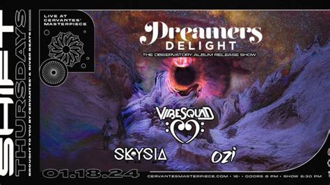 Dreamers Delight Denver Cervantes Masterpiece Ballroom Jan 18 2024