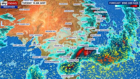 Weather Forecast Heavy Rain In NSW Victoria As Severe Heat Rocks NT