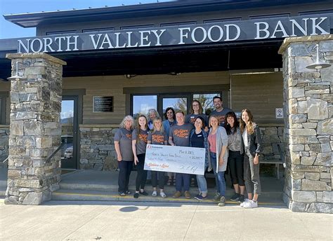 North Valley Food Bank Receives Donation Dedicated Toward Building Food