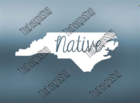 North Carolina Home State Svg Dxf Pdf Cut File North