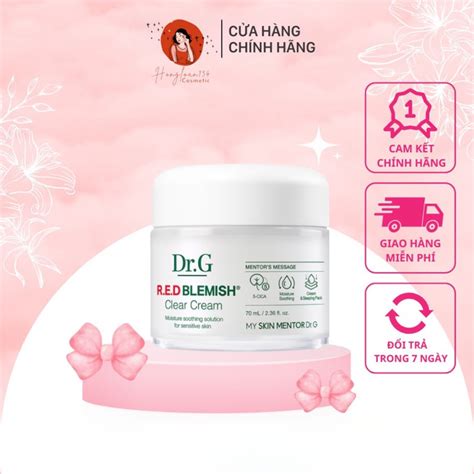 Kem D Ng Dr G Drg Red Blemish Clear Soothing Cream Ml Shopee Vi T Nam