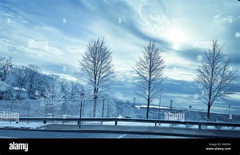 Winter in New York Stock Photo - Alamy