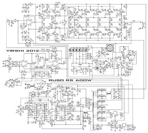 Eletr Nica Campo El Trico Circuito Esquema Amplificador Yiroshi Ruso