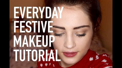 Everyday Festive Makeup Tutorial Laurel Elizabeth Youtube