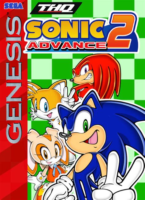 Sonic Advance 2 Genesis Boxart By 0trinima0 On Deviantart