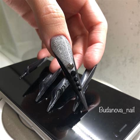 Готический миндаль | Diseños de uñas, Disenos de unas, Uñas