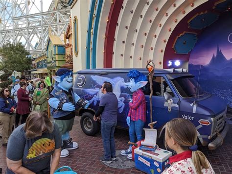 Onward Meet And Greet Comes To Pixar Pier At Disney California Adventure