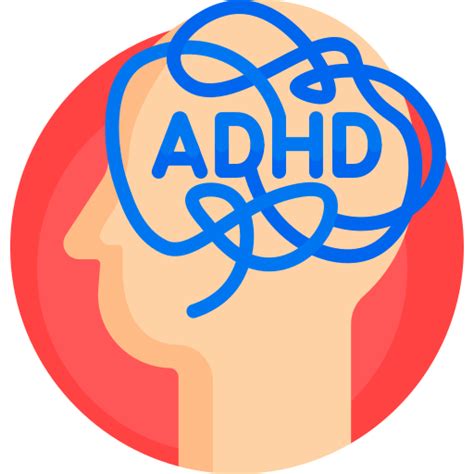 Adhd Detailed Flat Circular Flat Icon