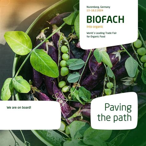 Biofach 2024 Worlds Leading Trade Fair For Organic Food February 13