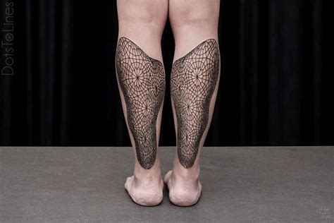 Geometric Line Tattoos By Chaim Machlev Elegantly Flow Across The Human