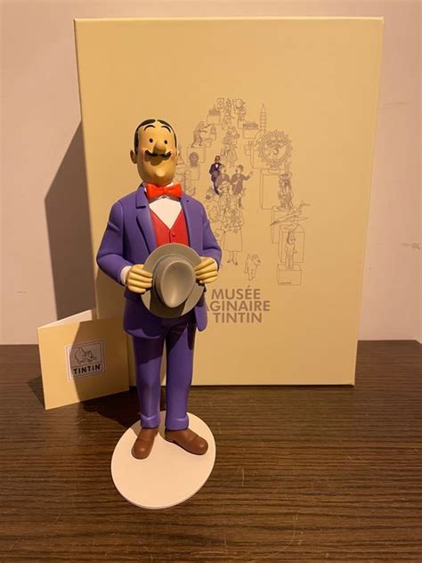 Tintin Statuette Moulinsart S Raphin Lampion Le Catawiki