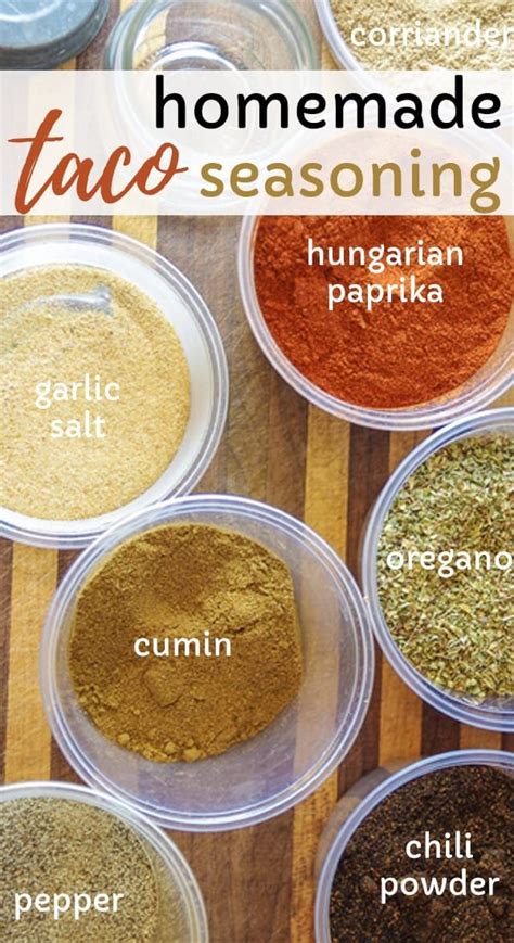 Homemade Taco Seasoning Make Your Own In Minutes Cleverly Simple