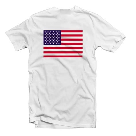 Usa America American Flag T Shirt Tee 4th July Mens Womens Kids All