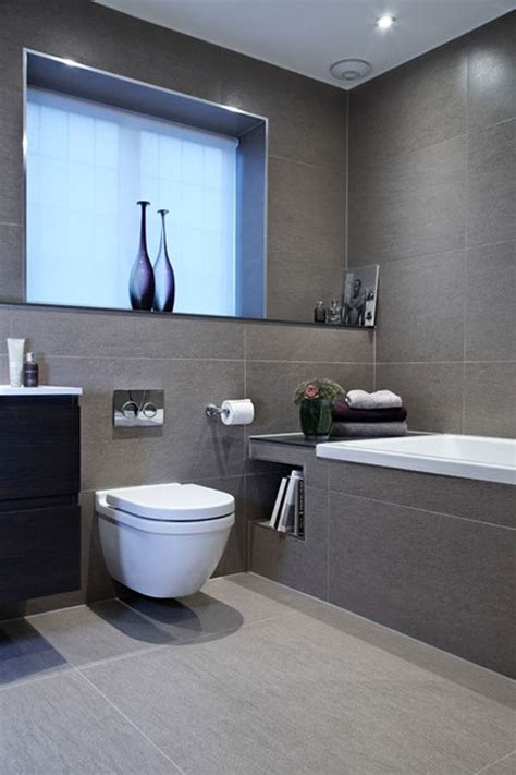 40 Gray Bathroom Wall Tile Ideas And Pictures 2022