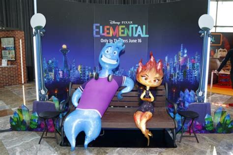 Take A Look Inside The Pixar Elemental Experience Mall Tour