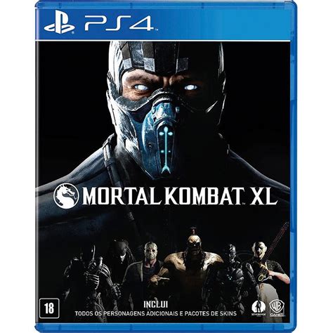 Jogo Mortal Kombat XL Seminovo PS4 ZEUS GAMES A única loja