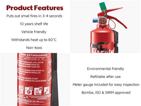 EVERSAFE Fire Extinguisher Home Safety Protection V1