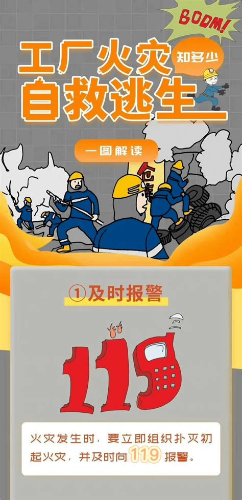 119消防宣传月系列——科普小知识（17）工厂防火须知火灾工作公众