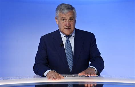 Antonio Tajani Ministro Degli Affari Esteri E Cooperazione Internazionale